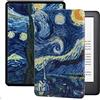 NAWVNMI Custodia per KindleCustodia Stampata Compatibile con L'E-Reader Kindle Voyage di Amazon, Custodia Protettiva Rigida per Voyage 2014 Rilasciata, Modello No.Nm460Gz, Cielo Stellato,
