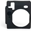 Hesupy Custodia protettiva in silicone per Instax Mini 99, custodia protettiva per fotocamera istantanea Mini 99, anti-goccia, antiscivolo, in gomma morbida, protezione completa (nero)