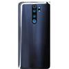 Audiosystem Scocca Cover Back Copri Batteria posteriore +Vetro Fotocamera Per XIAOMI Redmi Note 8 Pro 2015105 M1906G7I M1906G7G Ricambio Pari Originale Sostituzione Riparazione Nero