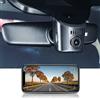 FITCAMX Dashcam Compatibile con Audi A3 A4 A5 A6 A7 A8 Q2 Q3 Q5 Q7 Q8 R8 RS e-tron GT 2019-2026 All Series (Modello A), 4K Dashcam Anteriore con WiFi, Gray, sensore G con Scheda da 64 GB