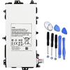 HUBEI SP3770E1H GH43-03786A Sostituzione batteria tablet per Samsung Galaxy Note 8.0 pollici N5100 N5110 N5120 GT-N5100 GT-N5110 GT-N5120 3G 4G LTE Wifi SGH-I467 I467ZWAATT (3.75V 4600mAh 17.25Wh)