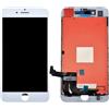 TELEMATICARICAMBI Display LCD Schermo Touch 3D Compatibile con iPhone 7 e 7G Bianco