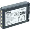 vhbw batteria sostituisce Teleradio M245060, 22.381.2, D00004-02 per Radiocomando Industriale, Telecomando (2400mAh, 3,7V, Li-Ion) - Nero