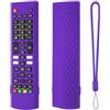 Generic Custodia protettiva per LG AKB75375604 AKB75095302 AKB73715601 per LG AKB Series Smart TV Remote Cover in morbido silicone (viola scuro)