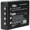 vhbw batteria sostituisce HBC BA225000, BA226030, BA225030 per Radiocomando Industriale, Telecomando (2300mAh, 6V, NiMH) - Nero