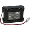 vhbw batteria sostituisce Ditec Entrematic DAS901BAT1 per cancelli, porte automatiche (1500mAh, 12V, NiMH)
