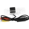 CARALL Telecamera Posteriore Per Luce Targa Specifica Skoda Octavia 2008-2013 Linea Guida Effetto Specchio Selezionabile