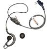 Earpiece Hub Auricolare con microfono PTT in linea a forma di G, compatibile con radio bidirezionale HYTERA PD405 PD415 PD485 PD505 PD565