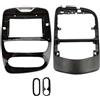 WEFOLCC Mascherina Autoradio Per Renault Per Clio 2012-2019 Kit Di Montaggio Per Pannello Radio Da 10,1 Pollici ABS PC In Plastica(Frame 2 2017-2019)