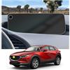 CDEFG Compatibile con Mazda 3 / CX30 CX-30 2024 Facelift Navigation Pellicola Protettiva 10,25 Pollici 4H Antigraffio GPS Pellicola Protettiva CX30 CX-30 2024 Accessori [2 Pezzi con fori]