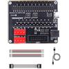 SEENGREAT HUB75 RGB Matrix Adapter Board for ESP32-S3-DevKitC-1 & ESP32-DevKitC V4, RGB LED Matrix Panel Interface Board, Dual Power Input USB Type-C 5V/4A or DC-044 5V/8A, Dual VH-4P 5V Outputs