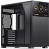 JONSBO D41 Schermo ATX Gehäuse, Vetro Temperato - nero