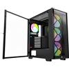 Montech AIR 1000 Premium, Midi-Tower, Tempered Glass, - schwarz