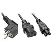 Lindy Cavo di Alimentazione a Y Schuko a IEC C13 & C5, 2m