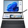 ASUS Zenbook Duo Laptop, Dual Display Touch OLED 3K 120Hz da 14, certificato Intel Evo, Intel Core Ultra 9 285H, grafica Intel Arc, 32 GB di RAM, SSD da 1 TB, Windows 11, Inkwell Gray, UX8406CA-PS99T
