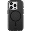 Tech21 Evo Check Custodia per iPhone 15 Pro - Compatibile con MagSafe - Custodia semplice - TPU e materiale biodegradabile - Nero - Protezione scientificamente provata: 4,9 m
