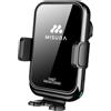 MISURA | Supporto per cellulare da auto con ricarica wireless QC3.0 - Black
