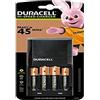 Duracell - Caricatore rapido, 45 minuti, 2 x aa e 2 x aaa