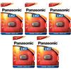 PANASONIC Batteria fotografica Power CR2 al litio 3 V, confezione da 5