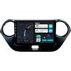 BXLIYER Android 15 IPS Autoradio Per Hyundai Grand I10 (2013-2018) Sat Nav - 2G+64G - Senza fili CarPlay + Android Auto - GRATUITI Camera - DAB Volante WiFi DSP Bluetooth Fast-Boot - 9 Pollici 2 Din