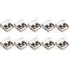 Futheda 10PCS USB presa jack connettore tipo A femmina PCB Mount 4-pin 90 gradi