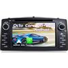 AneQu Autoradio per Toyota corolla verso Corolla E120 con Carplay AndroidAuto, per Toyota corolla verso Stereo 6.2 inch 8-Core 64 Go ROM 4 Go sostegno DVD/4G/NAVI/GPS/WiFi/BT/Radio/TPMS/FM/USB/DAB