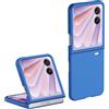QJONSIU Cover Compatibile con Honor Magic V Flip 2, Antigraffio Ultra Sottile e PC Protezione Case-Blu