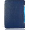 AKLiSa Custodia per Amazon Kindle 4 4th Kindle 5 5th Ebook Modello D01100 Chiusura Magnetica Custodie In Pelle Custodia Kindle4 Shell (Blu Navy)