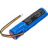 TECHTEK Batteria 1600mAh compatibile con [Akai] 5000 Solo, EWI 5000 sostituisce JSC-BLDC-01, NB2537-R0, UF16650ZTA
