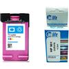 Inklife tecnologia al tuo servizio Cartuccia Ricostruita Inklife compatibile con HP 901, per HP OfficeJet 4500 G510a, 4500 G510g, J4000 AIO, J4524, J4525, J4535, J4540, (colore, standard)