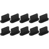 Generisch Connettore USB C - USB C Dust Protection Plug | di Ricarica del Telefono, Coperchio di Protezione USB C, in Silicone, Copertura Impermeabile per la Pulizia, Tappo USB C per Smartphone