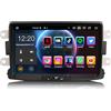 Erisin Android 14 8-Core 4GB+64GB Stereo Con Capacitivo da 8 Doppio DIN Autoradio per Renault Dacia Duster Logan Dokker Lodgy Supporto Bluetooth 5.0 Navigatore GPS CarPlay Android Auto DAB+DSP WiFi