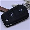 mt key Key Soft Case Cover protettiva per auto Toyota Aygo Citroen C1 Peugeot 108 / Colore: nero