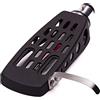 Analogis Headshell HS-13 nero, costruzione SME, cuffia leggera in alluminio, peso 6 g