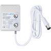 Axing Amplificatore a banda larga TVS 8-01 con 2 uscite (2 x 12 dB) per cavo DTT e FM o TV