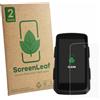 ScreenLeaf 2 Pezzi Pellicola protettiva per Hammerhead Karoo 3 [Proteggi Schermo Sostenibili, Clear, Antigraffio]