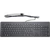 SIMPLETEK - Tastiera Nera USB Cablata Slim Business Layout Italiano QWERTY ITA IT KU-1469 803181-061 N3R87AT#ABZ