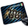csm informatica Tappetino Mouse Pad Personalizzabile gadget compatibile per tifoso neroazzurro Calcio - Prodotto non ufficiale adatto a interista