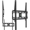 tectake® Supporto Universale Parete, Muro, per TV da 26 a 75 pollici (66-191 cm), Girevole, Staffa TV, VESA max. 400 x 400, Portata 100 kg, Distanza Parete di 2,3 cm