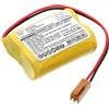 Cameron Sino CS-FN106SL Batteria 2200mAh compatibile con [GE] A06B-0177-D106, A06B0177D106, A98L-0031-0011#L, A98L00310011#L, amplificatore Beta iSV, amplificatore Beta SVU, Fanuc A06 computer industriale ers,