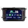 XTRONS PX74MTVL AUTORADIO GPS PER Volkswagen Seat Skoda Android 14 WI-FI CARPLAY ANDROID AUTO 4G