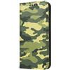 Mixroom - Custodia Cover Case a Libro per Redmi 10X 4G con Stand in Ecopelle Chiusura Magnetica Portafoglio Parte Interna in TPU Morbida Fantasia mimetica militare 87