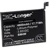 vhbw batteria compatibile con Xiaomi M2007J17G, M2007J17I, Mi 10T Lite 5G, Mi 10i 5G, MZB07Z0IN smartphone cellulare (4600mAh, 3,85V, Li-Poly)
