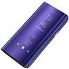 Jacyren Custodia iPhone 11 PRO Max Cover Specchio Case Clear View Standing Mirror Flip Case iPhone 11 PRO Max Custodia Portafoglio Folio Flip Stile Pelle Libro Fondina per iPhone 11 PRO Max