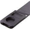 ASHWAM Custodia in pelle di alta qualità, per iPod Classic 30gb, 60gb, 80gb, 120gb 6th, nero