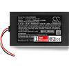 BCXY Batteria compatibile con Replacement for LOGITECH 915-000257, 915-000260, Elite, Harmony 950 part NO 533-000128, 623158