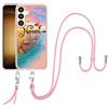 SNCLET Galaxy S24+ Case con Collana,Bumper per Samsung S24+ Custodia con Regolabile Laccio Tracolla TPU Edges Antiurto Anti Scratch Custodia Protettiva Case per Samsung Galaxy S24 Plus,Never Stop Dreaming