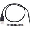 Gvvsjgdbis IMX179 Modulo Fotocamera 8MP Autofocus 78 Gradi Ad Alta Definizione Mini IP Webcam CMOS 3264x2488 USB Plug Play per Laptop