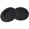 N/W 2 cuscinetti di ricambio per cuffie GRADO SR60/SR80/SR125/SR225/M1/M2, colore nero, 2 pezzi