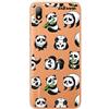 dakanna Custodia Compatibili con [Huawei Y5 2019 - Honor 8S] Sfondo Trasparente con Disegni [Panda] in Morbida Silicone TPU Flessibile, Shell Case Cover in Gel per Smartphone